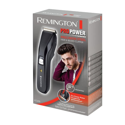 Remington Pro Power Επαναφορτιζόμενη Κουρευτική Μηχανή με Αυτοακονιζόμενες Λεπίδες  και Αυτονομία έως 40 Λεπτά HC5200
