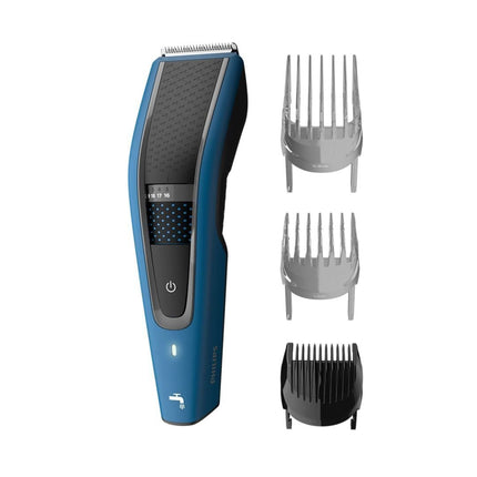 PHILIPS Series 5000 Επαναφορτιζόμενη Κουρευτική Μηχανή με 28 Ρυθμίσεις Μήκους 0,5-28mm, Τεχνολογία Trim-n-Flow PRO, DualCut & έως 75 Λεπτά Χρόνο Λειτουργίας HC5612/15