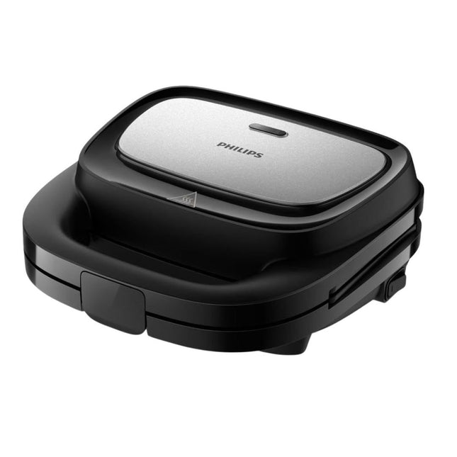 PHILIPS 5000 Series Τοστίερα 750W με Αντικολλητικές Αποσπώμενες Πλάκες & Πολλαπλές Λειτουργίες Ψησίματος HD2350/80