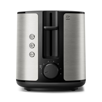 PHILIPS Viva Collection Φρυγανιέρα 950W Μεταλλική με Ευρύχωρες Υποδοχές & 8 Ρυθμίσεις για Απόλυτα Προσωποποιημένο Φρυγάνισμα HD2650/90