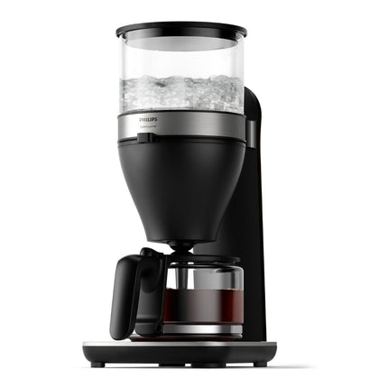 PHILIPS Café Gourmet Καφετιέρα Φίλτρου 1800W με Χωρητικότητα 1.25L, Boil & Brew, Aroma Twister & Αυτόματη Απενεργοποίηση Μαύρο HD5416/60