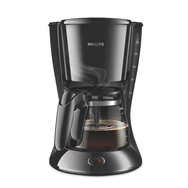PHILIPS Daily Collection Καφετιέρα Φίλτρου 1000W με Χωρητικότητα 1.2L, Aroma Twister & Αυτόματη Διακοπή Μαύρο HD7461/20