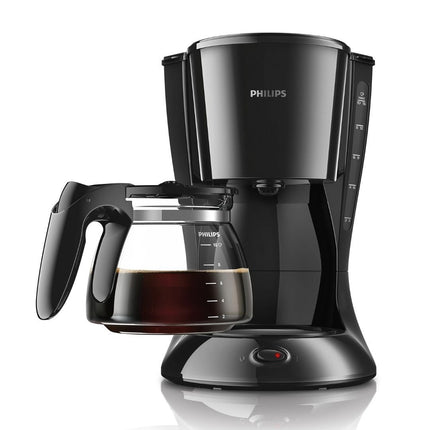 PHILIPS Daily Collection Καφετιέρα Φίλτρου 1000W με Χωρητικότητα 1.2L, Aroma Twister & Αυτόματη Διακοπή Μαύρο HD7461/20