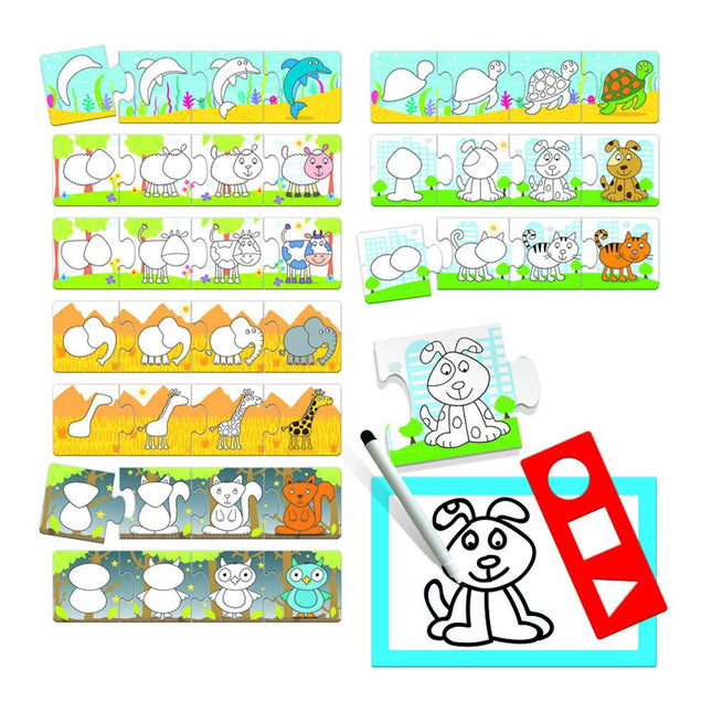 Headu Ζωγραφική Βήμα-Βήμα, Εκπαιδευτικό Παιχνίδι Σχεδίου & Δημιουργικότητας (3-6 ετών)