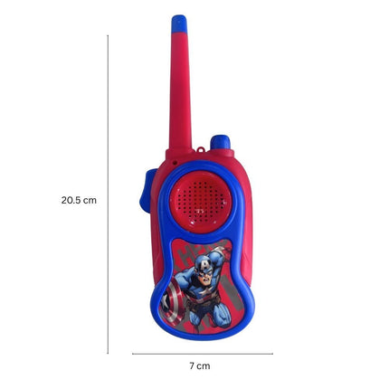 Hero Range Σετ Παιδικά Walkie Talkies Captain America Marvel 2 Τεμαχίων, 3+ ετών