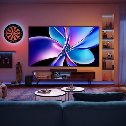 Hisense Τηλεόραση 100” Smart QLED 4K με Dolby Vision IQ, Dolby Atmos & Game Mode PRO 100E7Q