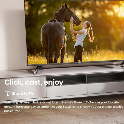 Hisense Τηλεόραση 32” Smart LED HD με Dolby Audio, DTS Virtual:X & Share to TV 32A4Q