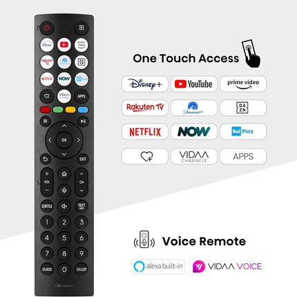 Hisense Τηλεόραση 43” Smart LED 4K με Dolby Vision, VIDAA & Game Plus Mode 43A6N