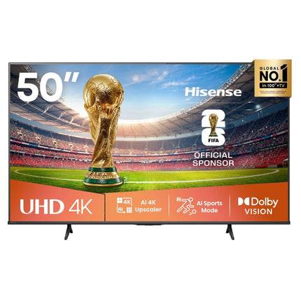 Hisense Τηλεόραση 50” Smart LED 4K με Dolby Vision HDR & VIDAA 50A6Q