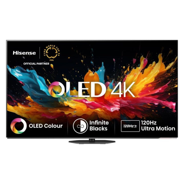 Hisense Τηλεόραση 55” Smart OLED 4K με Dolby Vision IQ, Dolby Atmos & Game Mode PRO 55A85N