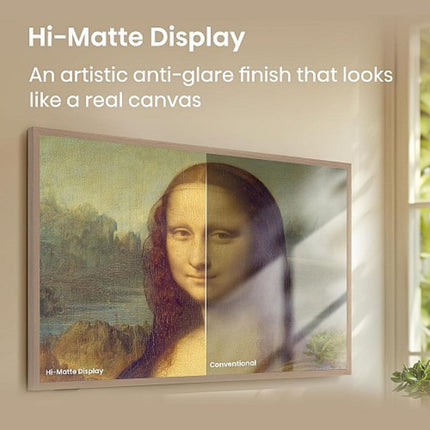 Hisense Τηλεόραση 55” Smart QLED 4K Canvas TV με Art Mode, Dolby Vision IQ & 144Hz Game Mode PRO 55S7N