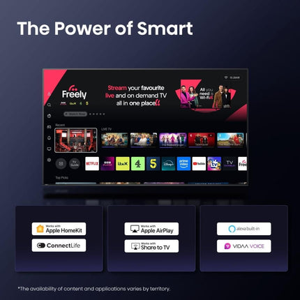 Hisense Τηλεόραση 55” Smart QLED Mini LED 4K με Dolby Vision IQ, Dolby Atmos & Game Mode Ultra 55U7Q PRO