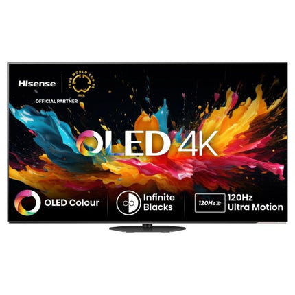Hisense Τηλεόραση 65” Smart OLED 4K με Dolby Vision IQ, Dolby Atmos & Game Mode PRO 65A85N