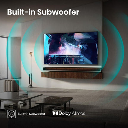 Hisense Τηλεόραση 65” Smart QLED Mini LED 4K με Dolby Vision IQ, Dolby Atmos & Game Mode PRO 65U8NQ
