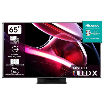 Hisense Τηλεόραση 65” Smart QLED Mini LED 4K με Dolby Vision IQ, Dolby Atmos & Game Mode PRO 65UXKQ