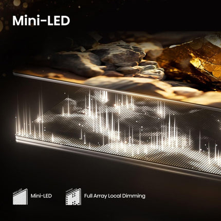 Hisense Τηλεόραση 75” Smart QLED Mini LED 4K με Dolby Vision IQ, Dolby Atmos & 144Hz Game Mode PRO 75E8Q