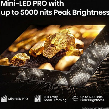 Hisense Τηλεόραση 75” Smart QLED Mini LED 4K με Dolby Vision IQ, Dolby Atmos & Game Mode Ultra 75U8Q