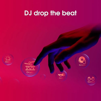 Hisense Party Rocker One Plus Φορητό Ηχείο Karaoke 300W με 2 Ασύρματα Μικρόφωνα και Φωτιστικά Εφέ