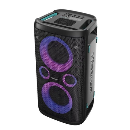 Hisense Party Rocker One Plus Φορητό Ηχείο Karaoke 300W με 2 Ασύρματα Μικρόφωνα και Φωτιστικά Εφέ