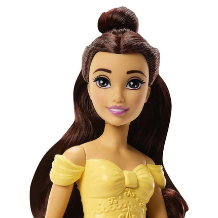 Disney Princess Belle Σετ Τσαγιού με Κούκλα, Τρόλεϊ, 3 Φίλους και Αξεσουάρ Φαγητού HLW20 3+ Ετών
