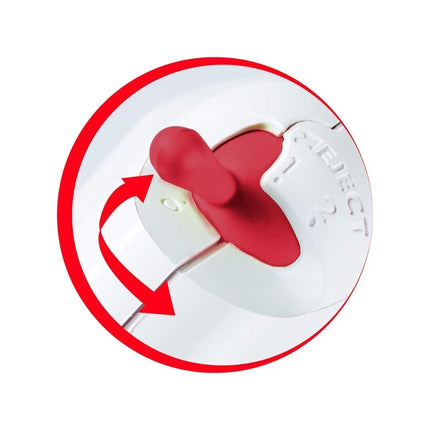 MOULINEX Χειροκίνητο Μίξερ 200W με 5 Ταχύτητες & Έξυπνο Κουμπί 2σε1 HM2501B1