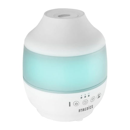 Homedics TotalComfort Cool Mist Ultrasonic CM18 Υγραντήρας Αέρα με Ορατή Δροσερή Ομίχλη, Αρωματοθεραπεία & LED Night Light