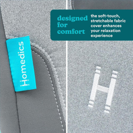 HoMedics Flex Back Cushion – Προσαρμοσμένο Μασάζ Πλάτης & Σώματος με Τεχνολογία Θερμότητας