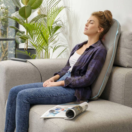 HoMedics Κάθισμα Μασάζ Shiatsu με Ζελέ και Θερμότητα Φυσική Αίσθηση Μασάζ Πλάτης & Αυχένα