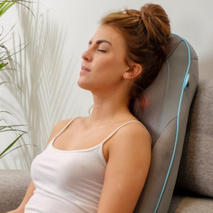 HoMedics Κάθισμα Μασάζ Shiatsu με Ζελέ και Θερμότητα Φυσική Αίσθηση Μασάζ Πλάτης & Αυχένα