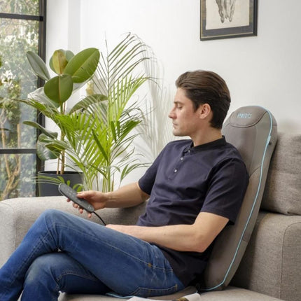 HoMedics Κάθισμα Μασάζ Shiatsu με Ζελέ και Θερμότητα Φυσική Αίσθηση Μασάζ Πλάτης & Αυχένα