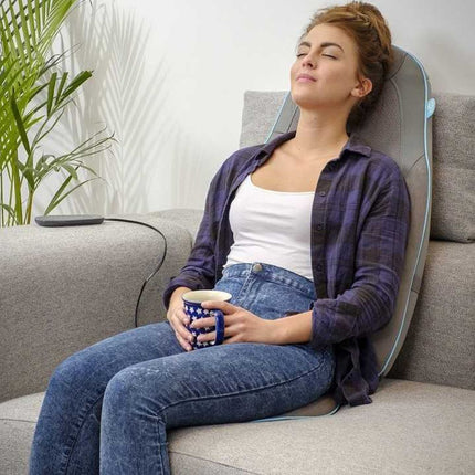 HoMedics Κάθισμα Μασάζ Shiatsu με Ζελέ και Θερμότητα Φυσική Αίσθηση Μασάζ Πλάτης & Αυχένα