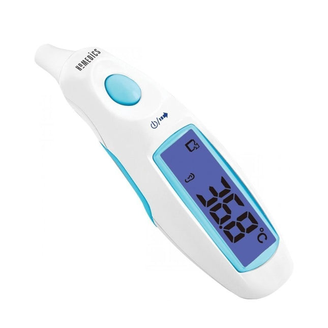 Homedics Θερμόμετρο Αυτιού με Μεγάλη Οθόνη για Άμεση Μέτρηση & Ειδοποίηση Πυρετού TE-101