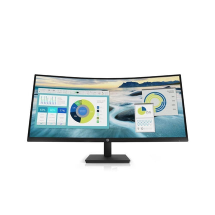 HP P34hc G4 Ultrawide VA Curved Monitor 34″ QHD 3440×1440 με Χρόνο Απόκρισης 5ms GTG