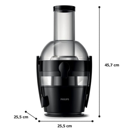 PHILIPS Viva Collection Αποχυμωτής 800W με Χωρητικότητα 2L, Στόμιο XL & QuickClean HR1856/70
