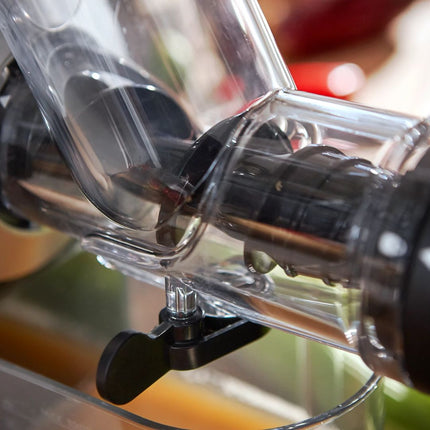 PHILIPS Viva Collection Αποχυμωτής Αργής Σύνθλιψης 150W με XL Σωλήνα Τροφοδοσίας, QuickClean & Λειτουργία Διακοπής Σταξίματος Μαύρο HR1889/70