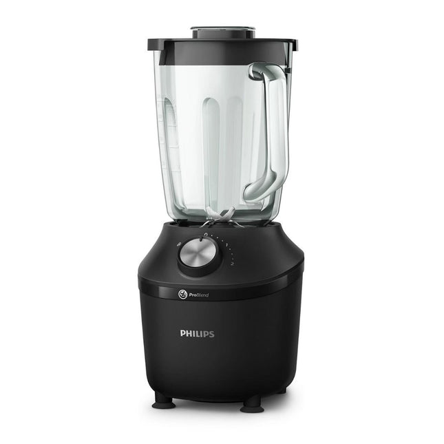 PHILIPS Series 3000 ProBlend Μπλέντερ 600W 2L για Ισχυρή Ανάμειξη με Λείο Αποτέλεσμα και Θρυμματισμό Πάγου HR2291/01