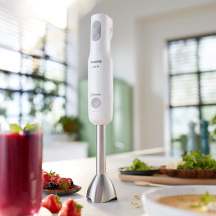 PHILIPS Daily Collection Μπλέντερ Χειρός ProMix 700W, Turbo, Multi XL Πολυκόφτης & Διπλό Χτυπητήρι HR2546/00