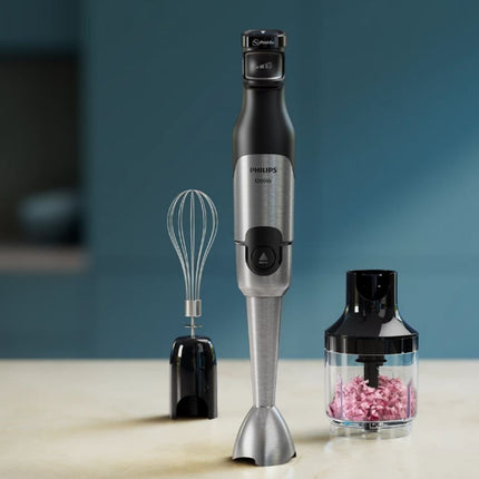 PHILIPS 5000 Series Μπλέντερ Χειρός 1200W ProMix, SpeedTouch, Χτυπητήρι & Μικρός Κόφτης HR2683/00