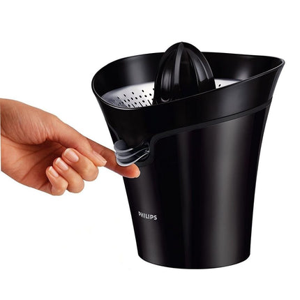 PHILIPS Avance Collection Λεμονοστύφτης 85W με Σύστημα Άμεσης Ροής, Αθόρυβο Μοτέρ, Κάλυμμα Σκόνης & Λειτουργία Διακοπής Σταξίματος Μαύρο HR2752/90