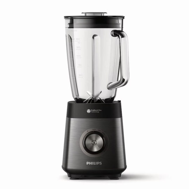 PHILIPS 5000 Series Μπλέντερ 1200W με ProBlend Plus, Αυτόματο Καθάρισμα & Λεπίδες Ανοξείδωτου Χάλυβα HR3040/00