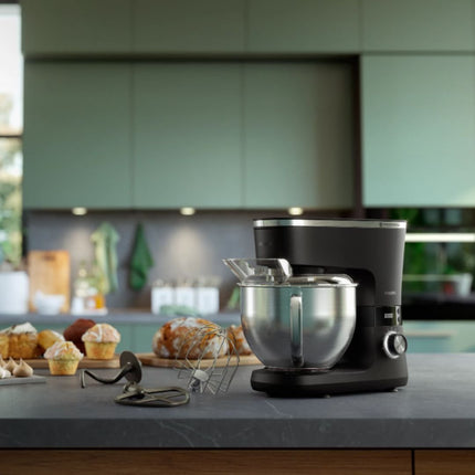 PHILIPS Series 7000 Κουζινομηχανή 1000W με Κάδο 5.5L, Αξεσουάρ & 8 Ρυθμίσεις Ταχύτητας HR7962/01