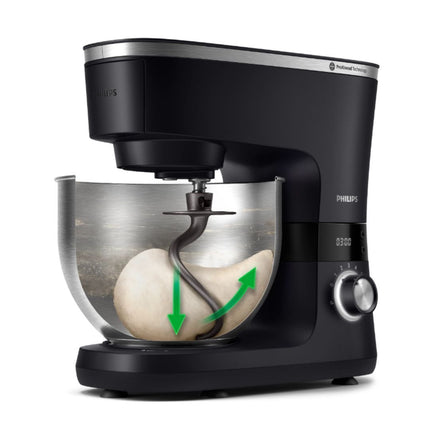 PHILIPS Series 7000 Κουζινομηχανή 1000W με Κάδο 5.5L, Αξεσουάρ & 8 Ρυθμίσεις Ταχύτητας HR7962/01