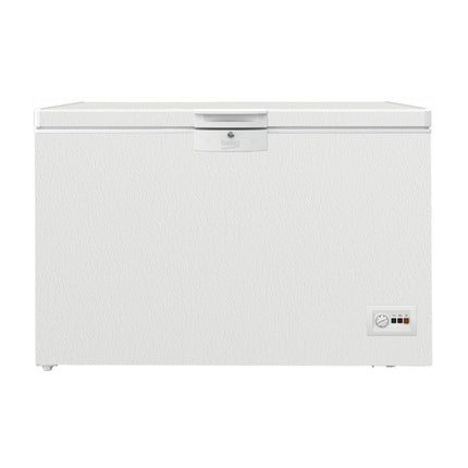 Beko Καταψύκτης Μπαούλο 360L με LED Φωτισμό & Κλείδωμα Πόρτας HSM40031 Λευκό