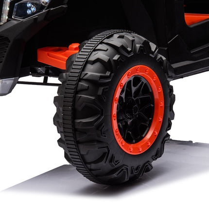 Buggy Ηλεκτροκίνητο Αυτοκίνητο 4×4 12V με Τηλεχειριστήριο, LED Φώτα & Μουσικές Λειτουργίες Πορτοκαλί, 3+ Ετών