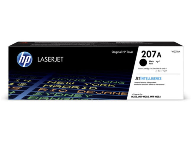 Τόνερ 207A W2210A μαύρο – HP