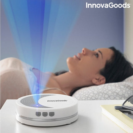 InnovaGoods Relaxation Machine with Light and Sound for Sleep Calmind