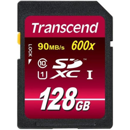 Κάρτα μνήμης 128GB SDXC UHS-I U1Class 10 – TRANSCEND