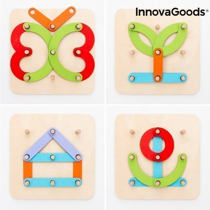 Ξύλινο Παιχνίδι Εκμάθησης Αριθμών &amp; Γραμμάτων Koogame – InnovaGoods