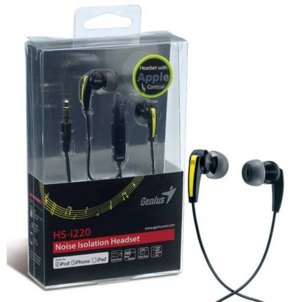 Μαύρα Ακουστικά HS-i220 – Genius