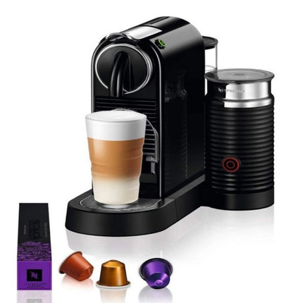 Nespresso Καφετιέρα Citiz & Milk για κάψουλες D123 Μαύρο
